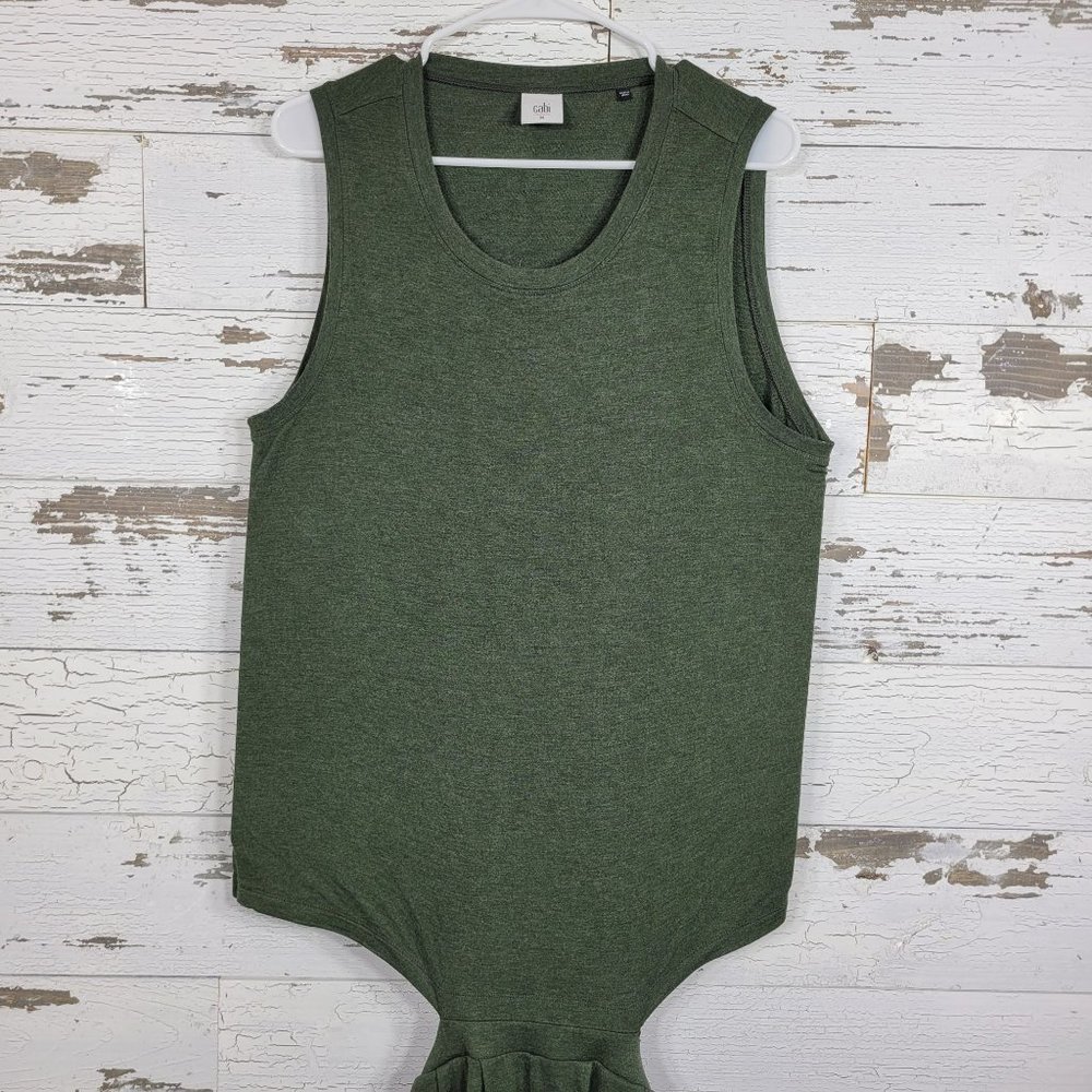 Cabi Simple Playsuit One Piece Jumpsuit Loden Green Sz M 5372 EUC - Picture 3 of 6